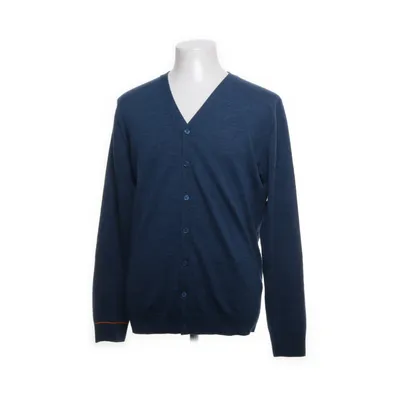 Cardigan (Blue) from Joe Merino Merino wool