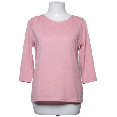T-shirt à manches longues (Rose) de Women Polyester, Viscose