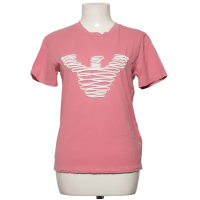 T-shirt (Pink) from Emporio Armani Cotton, Elastane