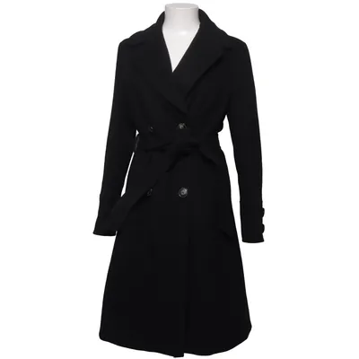 Jas (Zwart) van Un Deux Trois Kasjmier, Polyamide, Polyester, Wol