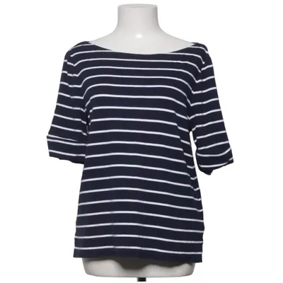 Top (Blue, White) from Lauren Ralph Lauren Cotton, Elastane