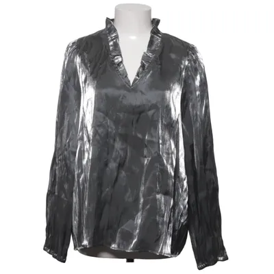 Blus (Silverfärgad) från Fransa Polyester, Viskos