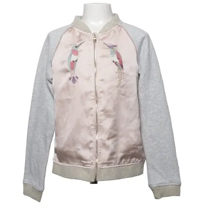 Bomber jacket (Gray, Pink, Multicolored) from Katie Scott x H&M Cotton, Polyester