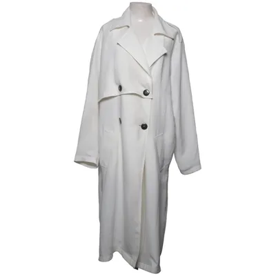 Coat (White) from ASOS Tall Polyester