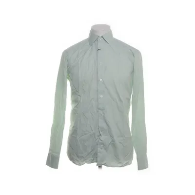 Shirt (Groen, Wit) van Eton Katoen