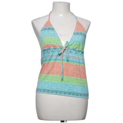 Halterneck top (Grøn, Orange, Blå) fra Glitter Bomuld