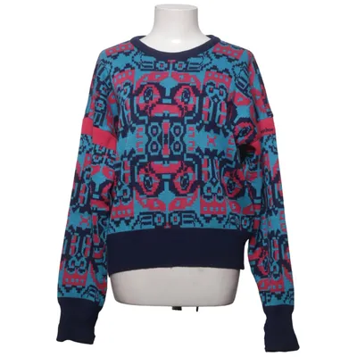 Strickpullover (Blau, Pink) von Ivanhoe Acryl, Wolle