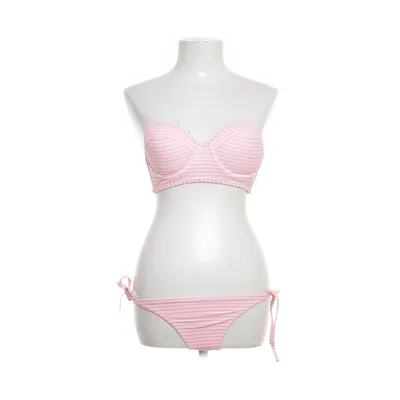 Bikini (Vit, Rosa) från Forever 21 Nylon, Elastan, Polyester