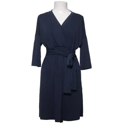 Robe portefeuille (Bleu) de Ml Polyester, Viscose