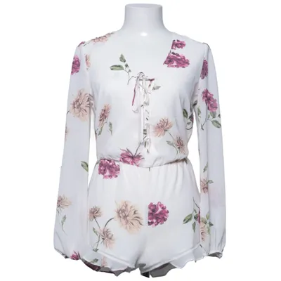 Jumpsuit (Wit, Meerkleurig) van Forever 21 Polyester