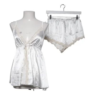 Pajamas (White) Elastane, Polyester