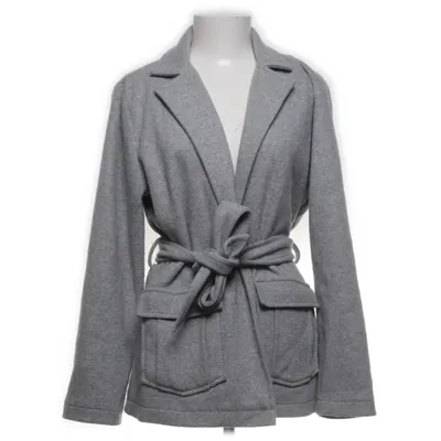Jas (Grijs) van Romy x NA-KD Acryl, Polyester, Wol