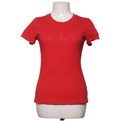 T-shirt (Rood) van Calvin Klein Jeans Katoen