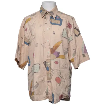 Korte mouwen shirt (Beige, Meerkleurig) van Artigiano Katoen