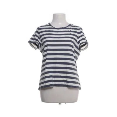 T-shirt (Blå, Vit) från Basic Apparel