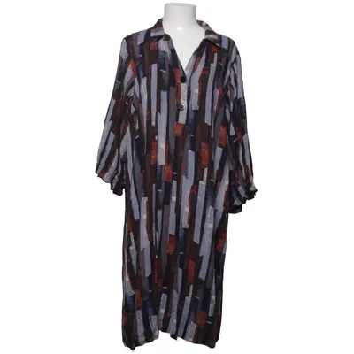 Skjortklänning (Blå, Brun, Flerfärgad) från Studio Clothing Viskos