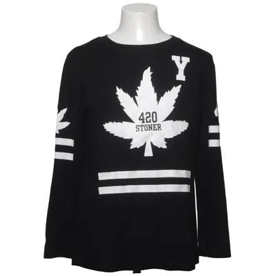 T-shirt à manches longues (Noir, Blanc) de Ge Shan Pin Yue