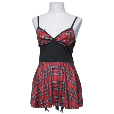 Feestkostuums (Rood, Zwart) Elastaan, Polyester