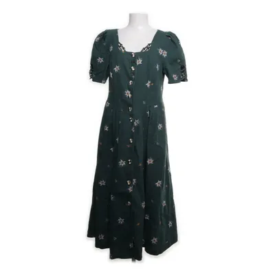 Maxi dress (Green, Multicolored) from Meico Cotton, Modal, Linen