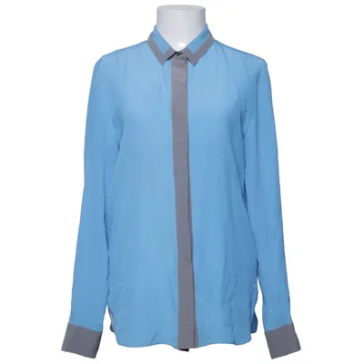 Blouse (Blauw, Grijs) van St Emile Zijde