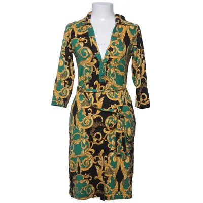 Shirt dress (Green, Yellow, Multicolored) from Reina Elastane, Viscose