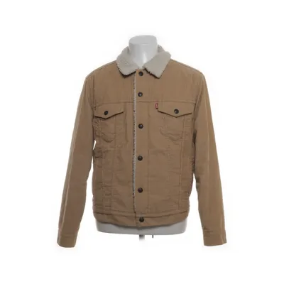 Gevoerde spijkerjas (Beige) van Levi Strauss & Co Katoen, Polyester, Imitatiebont