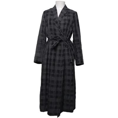Robe longue (Noir, Blanc) de WHYRED Coton, Soie