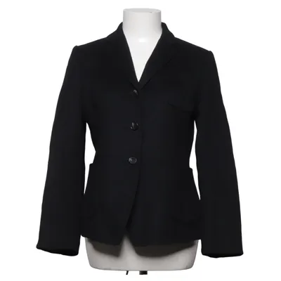 Blazer (Noir) de Strenesse Gabriele Strehle Cupro, Laine