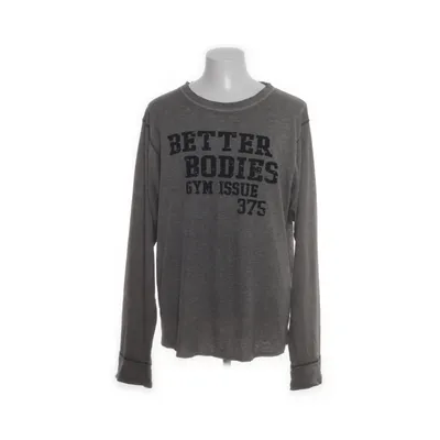 Sweatshirt (Grijs, Zwart) van Better Bodies Katoen, Polyester