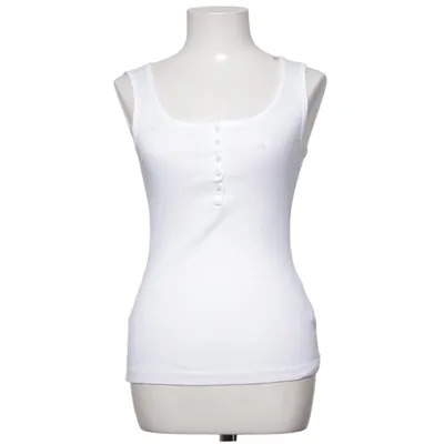 Tank Top (White) from Esmara Elastane, Organic cotton