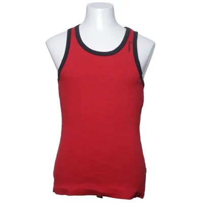 Tanktop  (Rød, Sort) fra Dcore Bomuld, Elastan