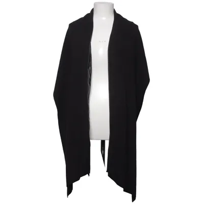 Poncho (Black) from Uldahl Acrylic, Wool