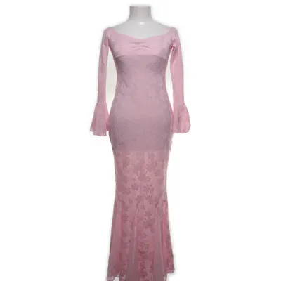 Maxi dress (Pink) from Ego Elastane, Polyester