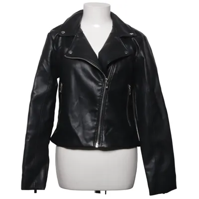 Bikerjakke (Sort) fra The Black Label Collection Lager 157 Polyurethan