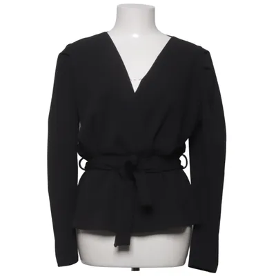 Blouse portefeuille (Noir) de Sisters Point Élasthane, Polyester
