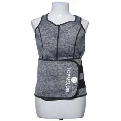 Gilet de sport (Gris) de TopMelon Élasthane, Polyester