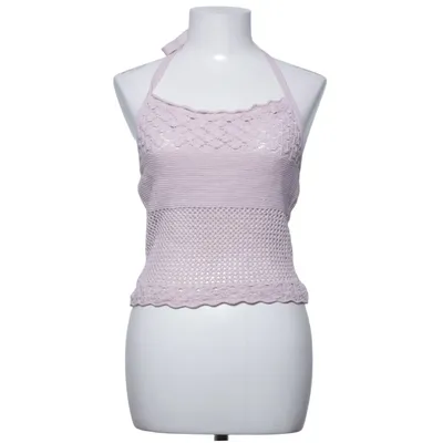 Halterneck top (Beige) fra Ichi