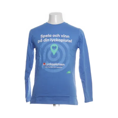 Långärmad t-shirt (Blå) från Svenska Spel Bomull