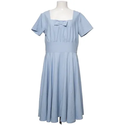 Jurk (Blauw) van Daisy Dapper Katoen, Elastaan, Polyester