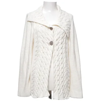 Cardigan (White) from Flash Basic Acrylic, Cotton