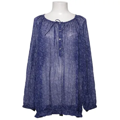 Blouse (Blue, White) from Bonita