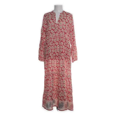 Jurk (Rood, Beige) van Maison Hotel Katoen