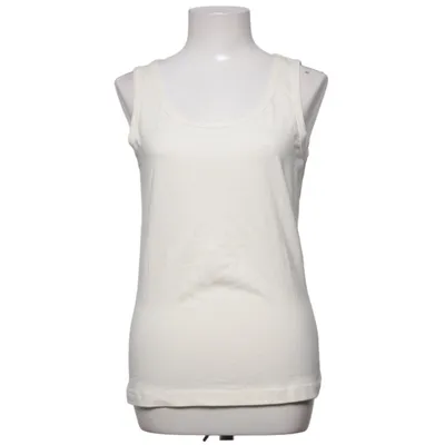 Débardeur (Blanc) de Flash Basic Coton, Élasthane
