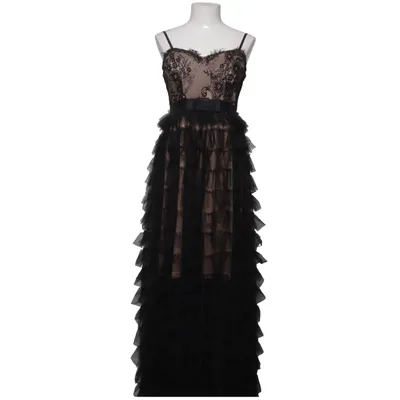Evening gown (Black, Beige) from Lily Mcbee Elastane, Polyester