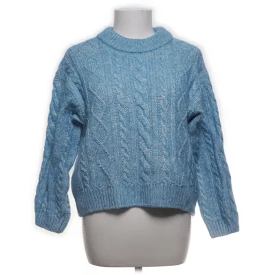 Tröja (Blå, Vit) från Knowledge Cotton Apparel Alpackaull, Ekologisk bomull