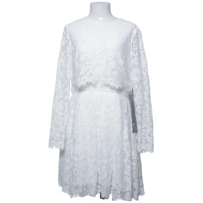 Jurk (Wit) van Asos Bridal Katoen, Polyamide, Polyester