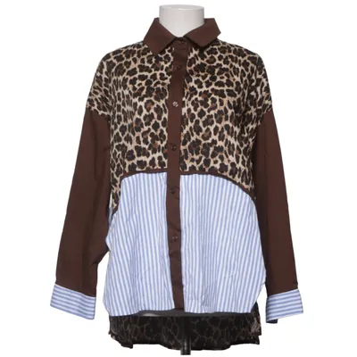 Shirt (Bruin, Blauw, Meerkleurig) van Altamira Katoen