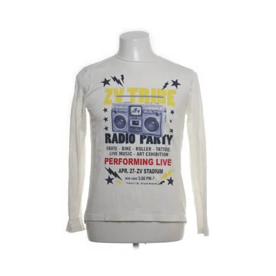Langærmet t-shirt (Hvid, Flerfarvet) fra Zadig & Voltaire Bomuld