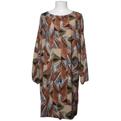 Klänning (Brun, Grå, Flerfärgad) från Norah Polyester