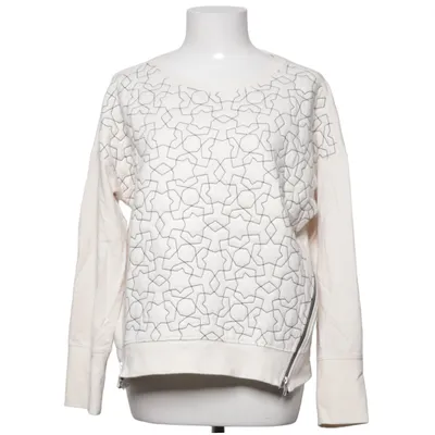 Sweatshirt (Beige, Noir) de By Malene Birger Coton, Élasthane, Soie, Viscose